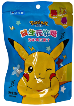 Pokémon - Soft Sweets Lemon, Strawberry & Grape Asia 75g